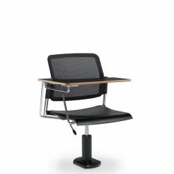 Economy Seat Pedestal with Swivel Top - Versatile Seating