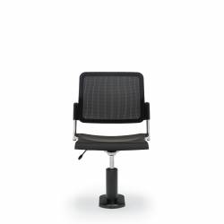 Sonic - classroom chairs - classroom seating - Armless Task Chair, Polypropylene Seat & Mesh Back, Pedestal Base