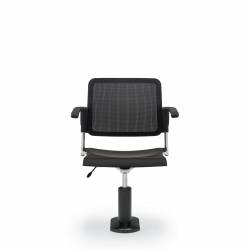 Sonic - classroom chairs - classroom seating - Task Chair, Polypropylene Seat & Mesh Back, Pedestal Base
