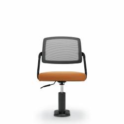 Spritz - mesh task chair - task chair - ergonomic chair - office mesh chair - ergonomic task chair - lumbar support for office chair - nesting chairs - Armless Task Chair, Pedestal Base