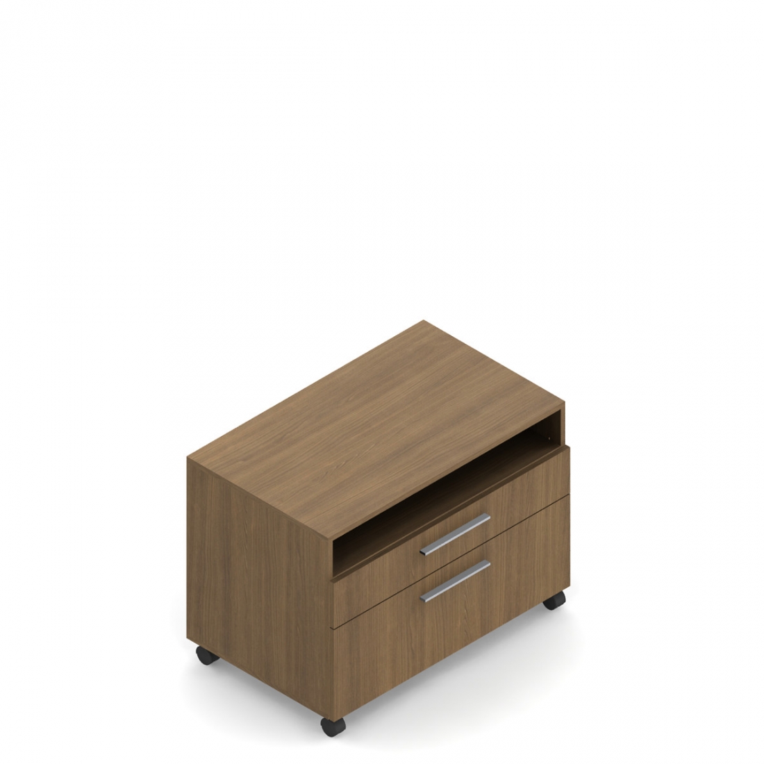 25.5”H Mobile Lateral File - Shelf, Box, File