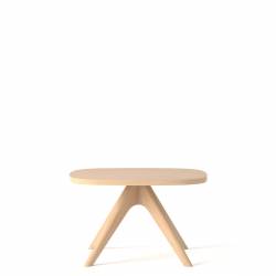 Table ovale avec piétement en bois, L 26 po Model Thumbnail