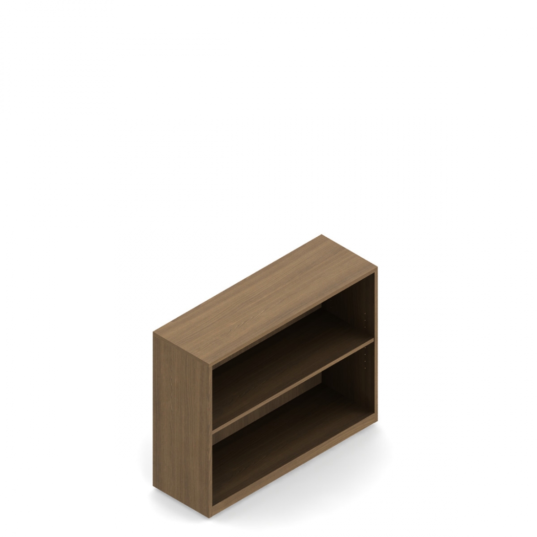 Bibliothèque de 29 po H, tablettes en mélamine, 36 po L x 12 po P