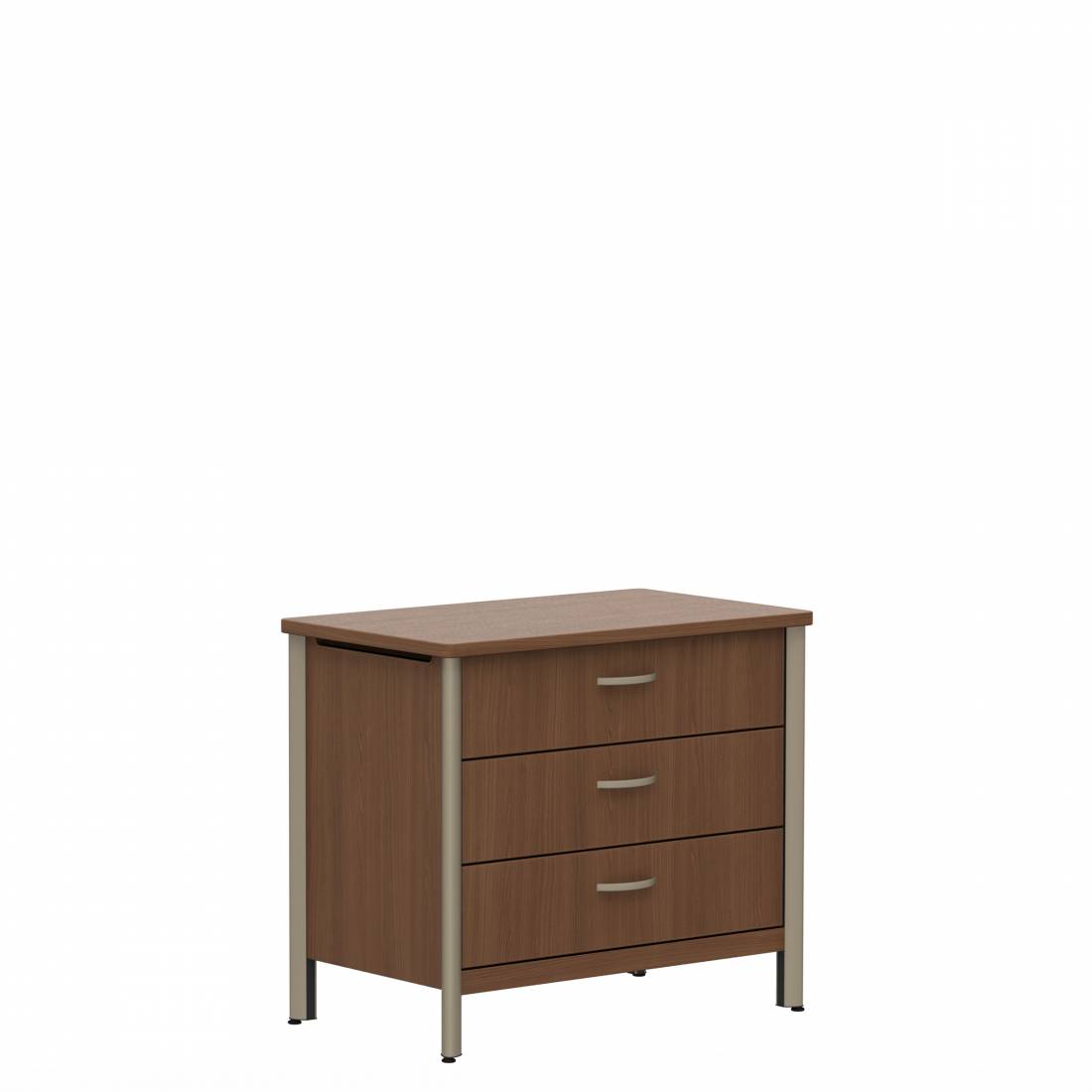Commode à trois tiroirs, 30 po H