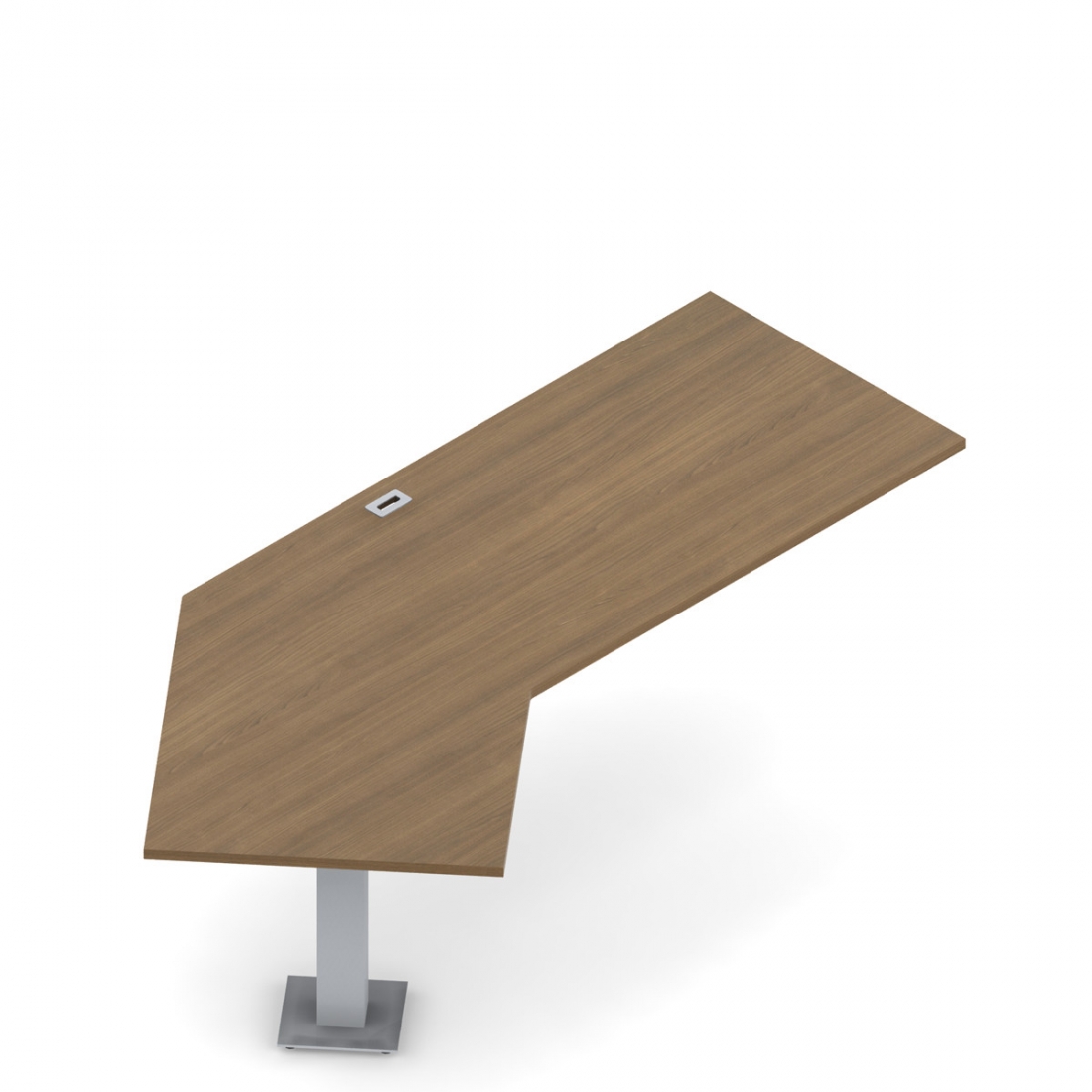 Overlapping Offset Flush Conference Top, 90