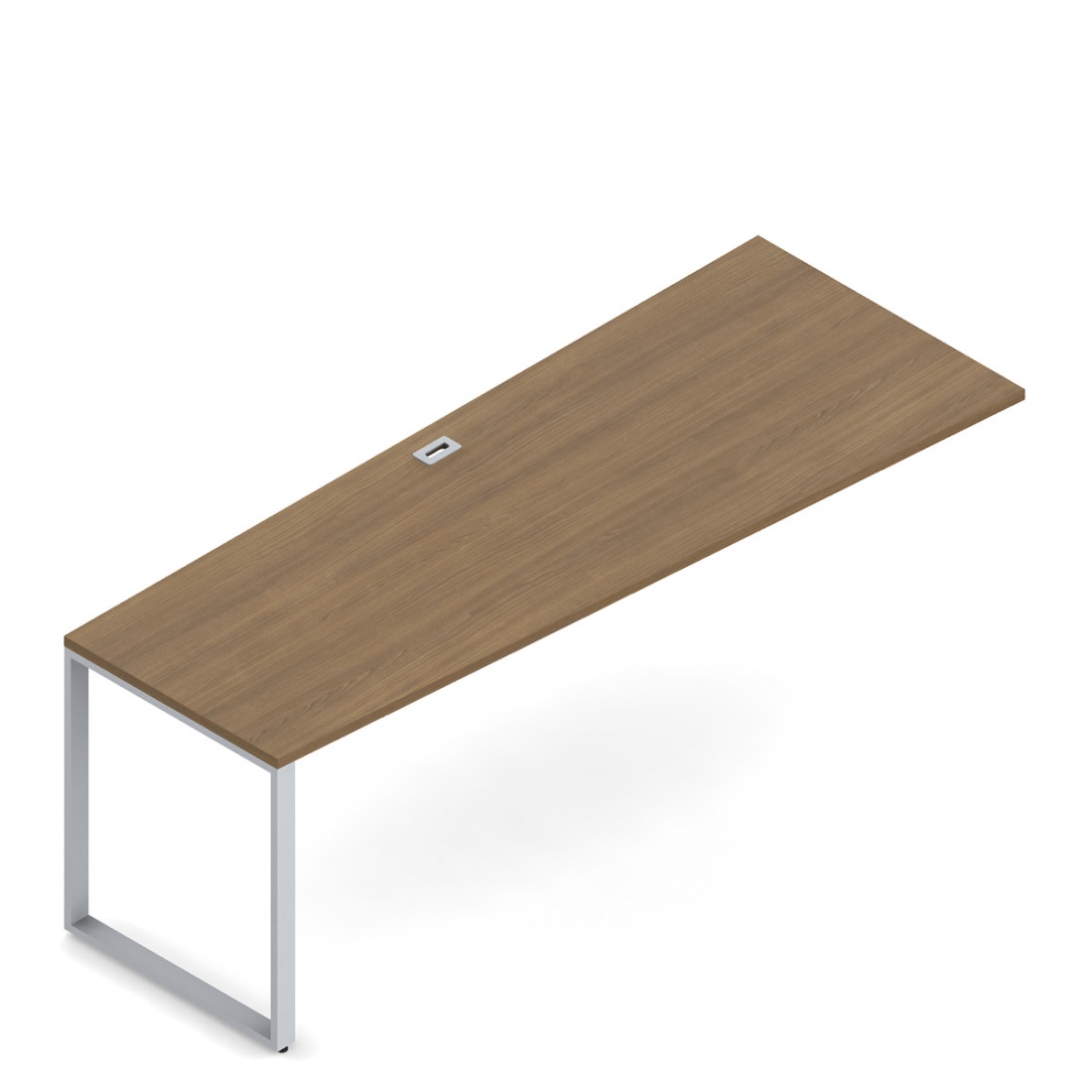 Overlapping Wedge Return, Metal Legs, 78