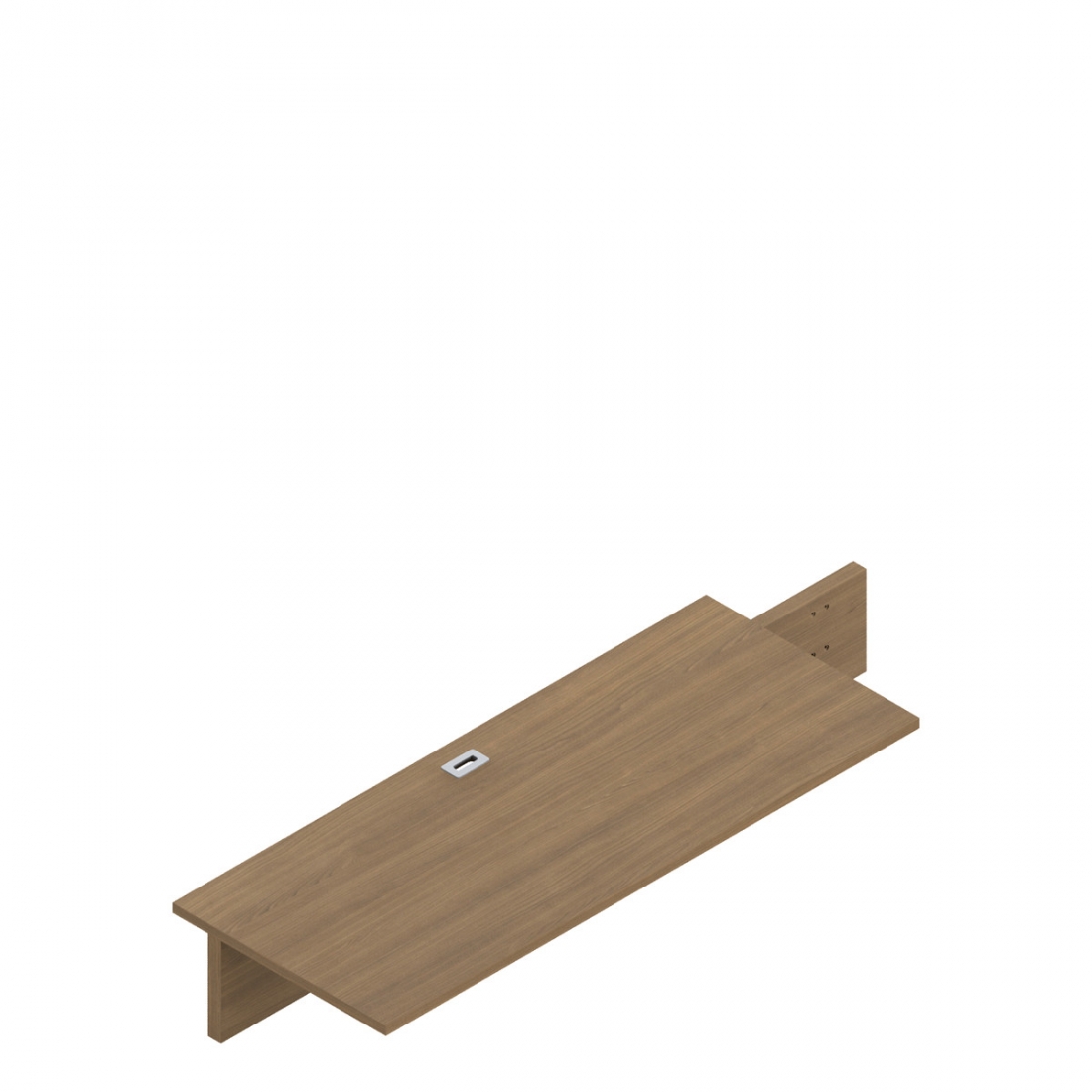 Overlapping Bridge for Laminate End Panel Desks, 60