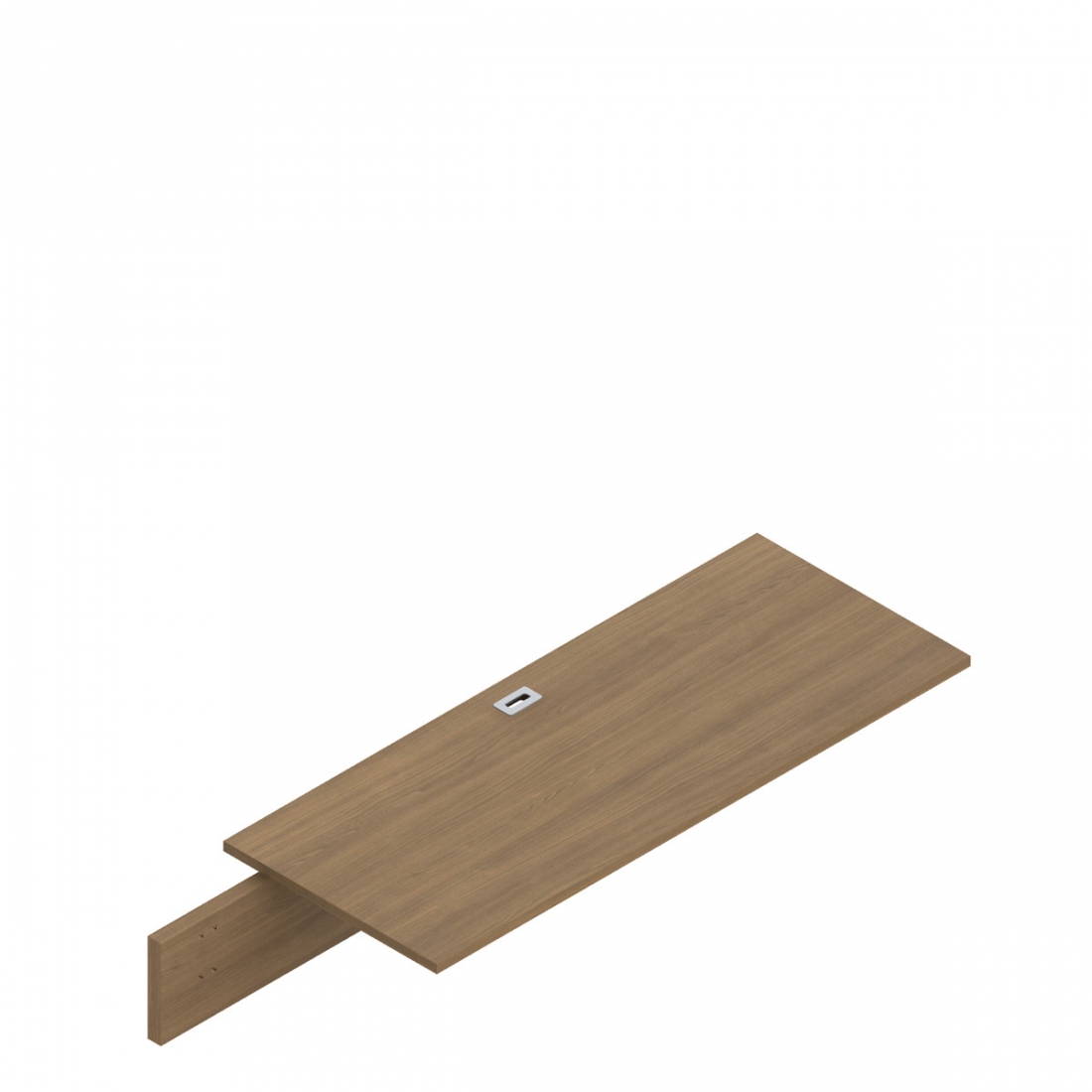 Overlapping Bridge for Laminate End Panel Desks, 60