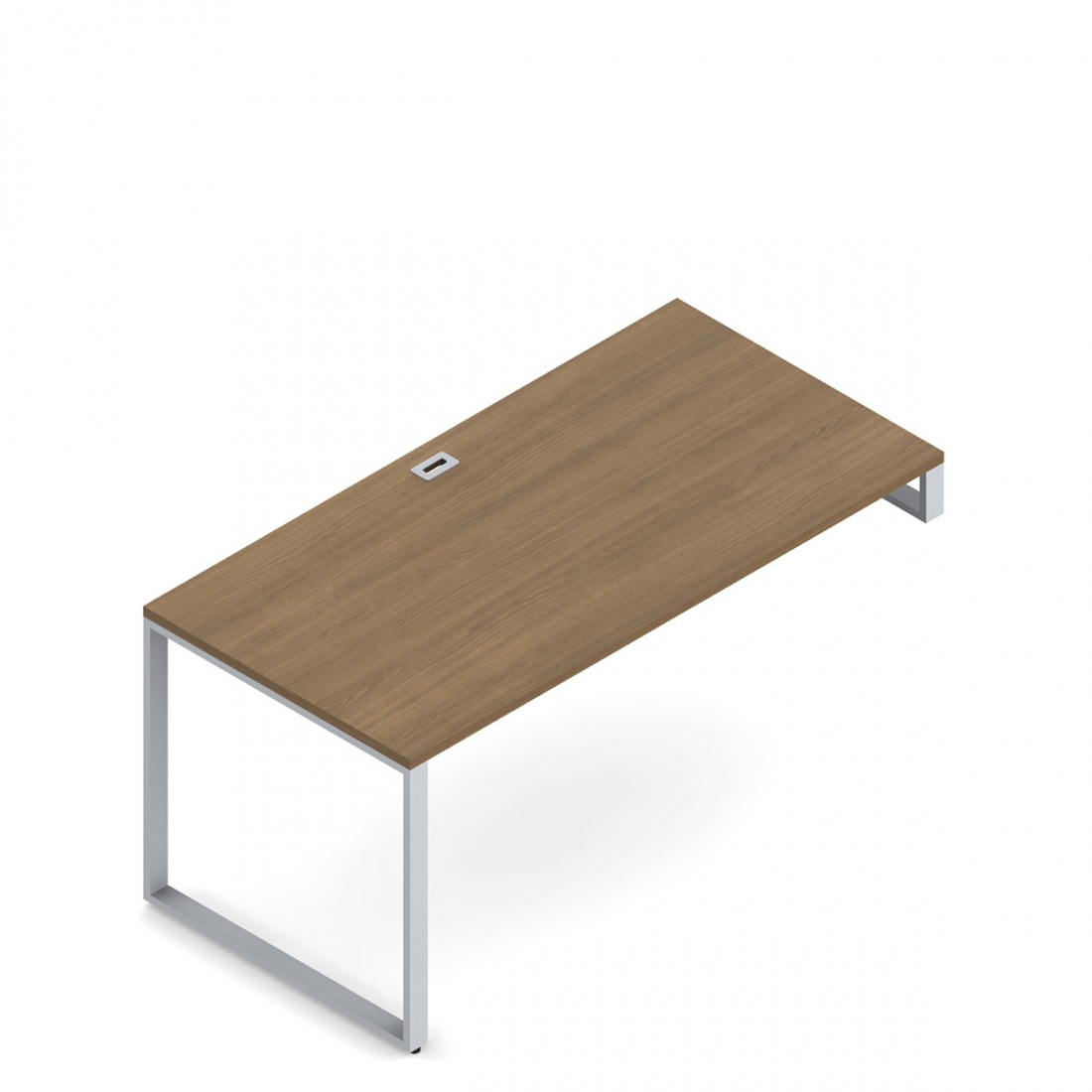 Dessus de table affleurant en biseau, 60 po L x 30 po P, gauche