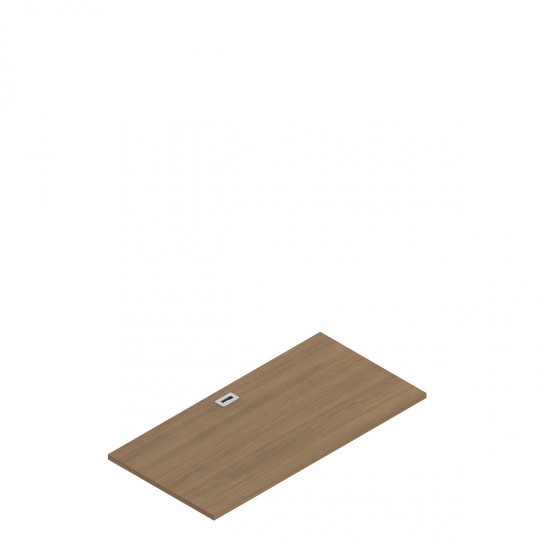 Surface de transition affleurante pour configurations avec pieds en métal, 48 po L x 24 po P