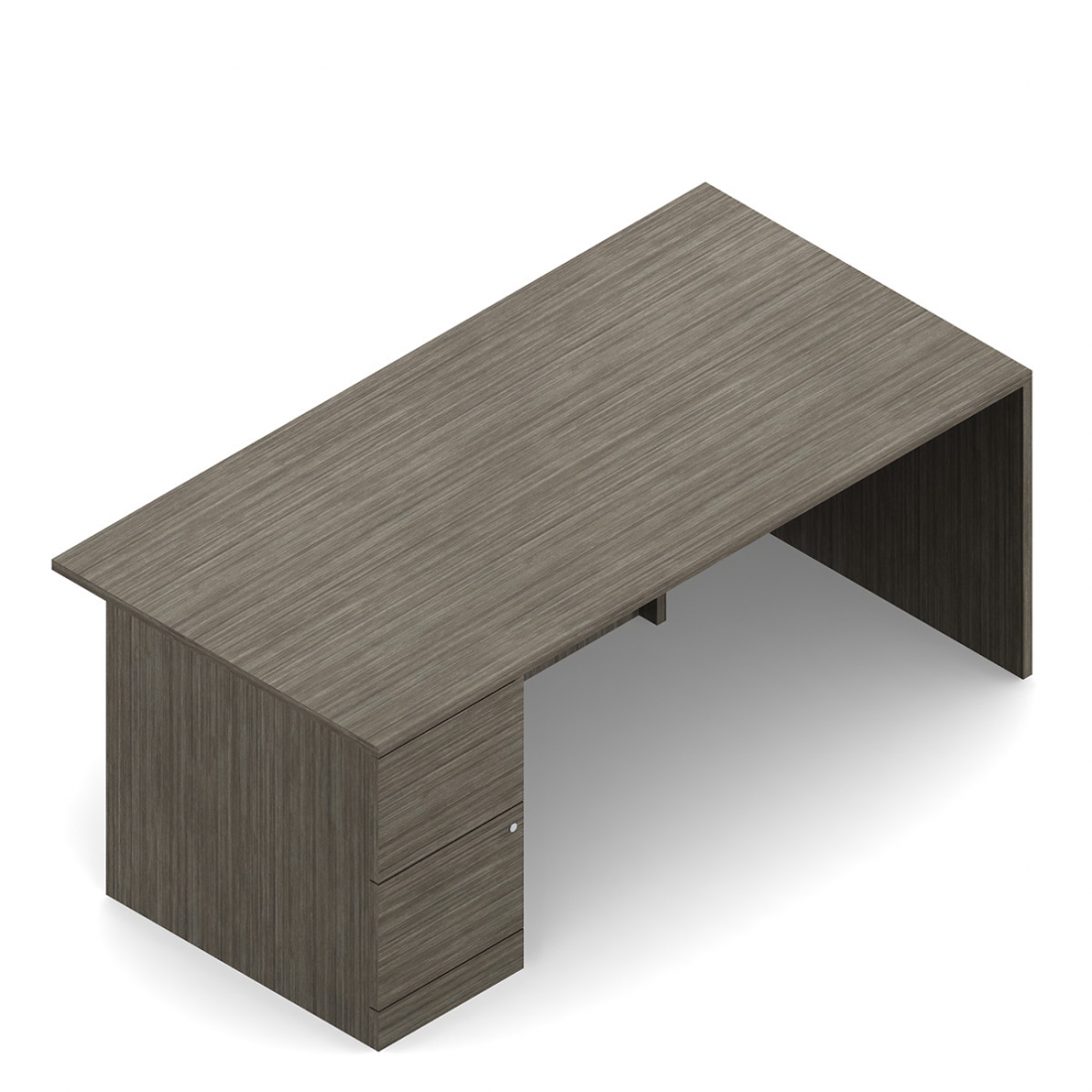 Single Pedestal Desk, 60