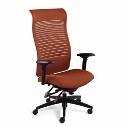 Loover - mesh task chair - task chair - ergonomic chair - office mesh chair - ergonomic mesh office chair - lumbar support for office chair - Extended High Back Multi-Tilter