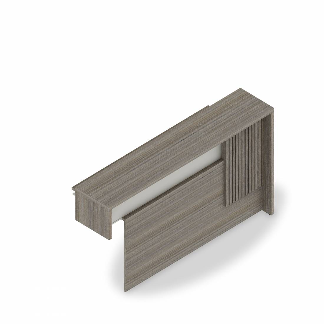 Reception Desk, Laminate Overlay, 78