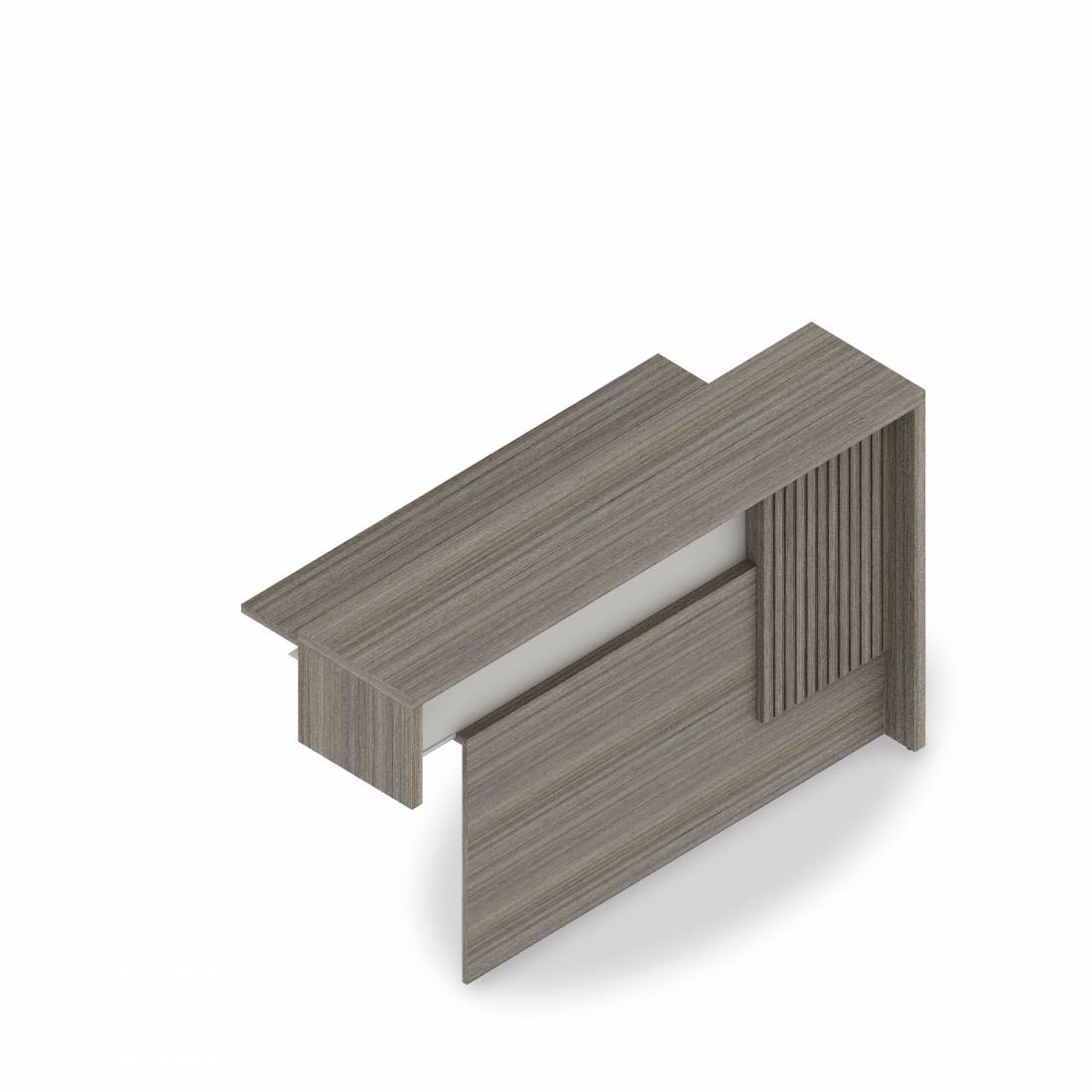 Reception Desk, Laminate Overlay, 72