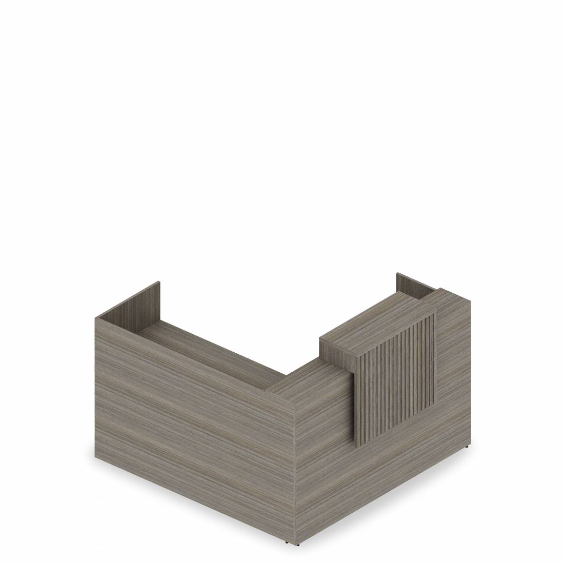 Freestanding L-Shaped Reception Desk, 66