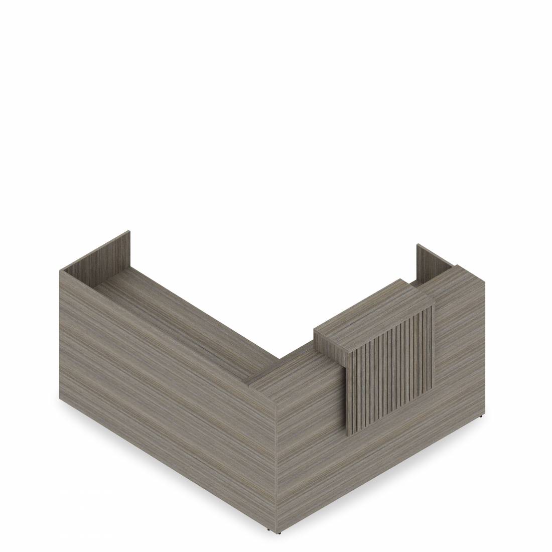 Freestanding L-Shaped Reception Desk, 72