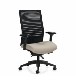 Loover - mesh task chair - task chair - ergonomic chair - office mesh chair - ergonomic mesh office chair - lumbar support for office chair - High Back Synchro-Tilter