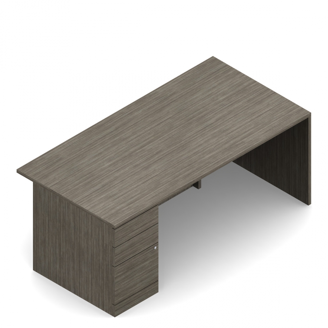 Single Pedestal Desk, 60