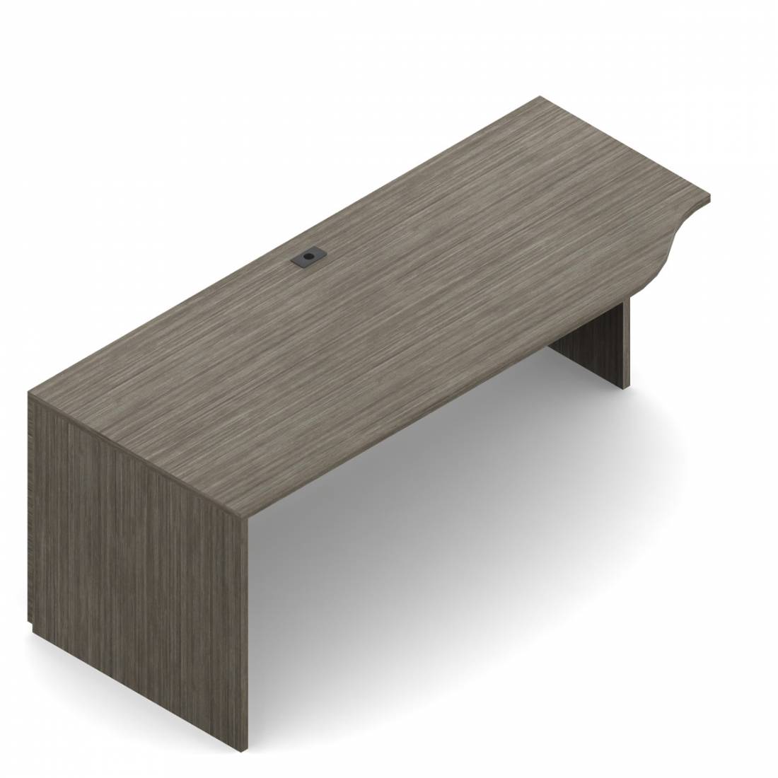 Space Saver Connectable Table, Full End Panel, 72