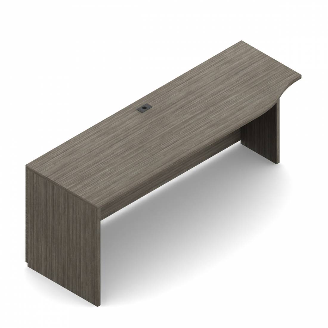 Table jumelable gagne-place, panneau latéral pleine profondeur, 72 po L x 24 po P, gauche