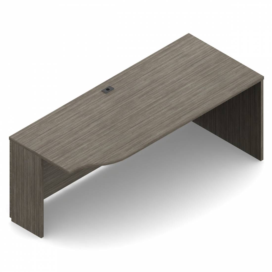 Space Saver Connectable Table, Full End Panel, 72