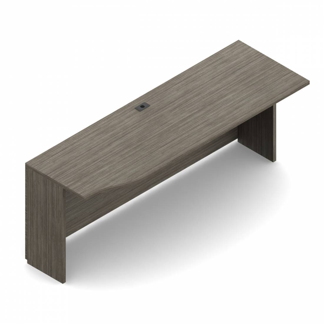 Table jumelable gagne-place de droite, deux panneaux latéraux étroits, 66 po L x 24 po P