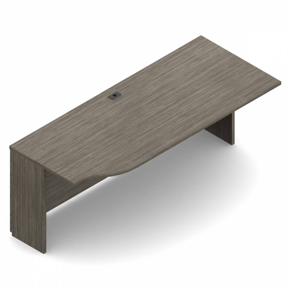 Table jumelable gagne-place de droite, deux panneaux latéraux étroits, 66 po L x 30 po P