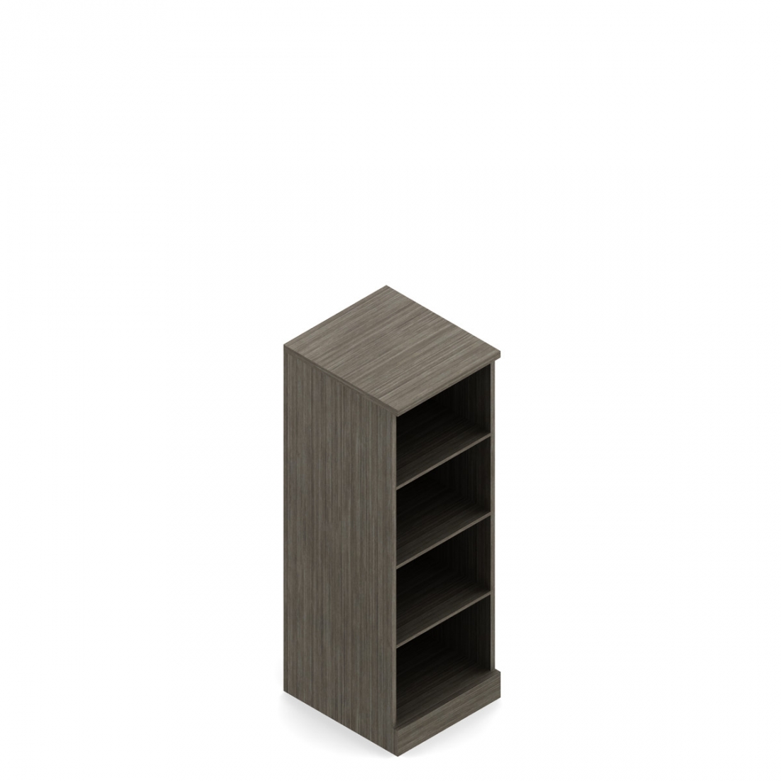 Armoire de rangement ouverte de 53 po/53,5 po H,18 po L x 16 po P 