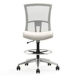 Vion - mesh task chair - task chair - ergonomic chair - office mesh chair - ergonomic mesh office chair - lumbar support for office chair - office chair with arms - Armless Mesh Medium Back Task Stool