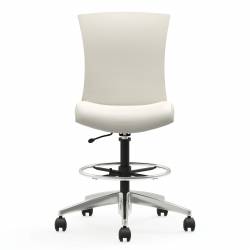 Vion - mesh task chair - task chair - ergonomic chair - office mesh chair - ergonomic mesh office chair - lumbar support for office chair - office chair with arms - Armless Upholstered Medium Back Task Stool