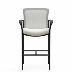 Vion - mesh task chair - task chair - ergonomic chair - office mesh chair - ergonomic mesh office chair - lumbar support for office chair - office chair with arms - Mesh Back Bar Height Stool