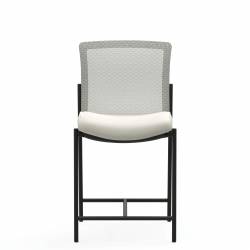 Vion - mesh task chair - task chair - ergonomic chair - office mesh chair - ergonomic mesh office chair - lumbar support for office chair - office chair with arms - Armless Mesh Back Counter Height Stool