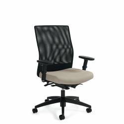 Weev - Task Chair with Mesh Back - task chair - mesh back office chair - lumbar support for office chair - Medium Back Weight Sensing Synchro-Tilter