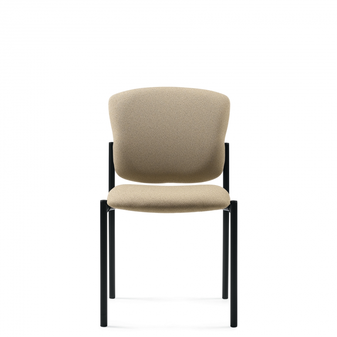 Armless Chair, Upholstered Back