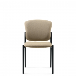 Armless Chair, Upholstered Back Model Thumbnail