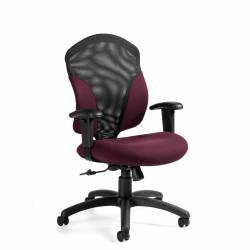 Tye - task chair - task seating - mesh back task chair - mesh back office chair - office task chair - Ergonomic task chair - ergonomic office chair - Medium Back Tilter