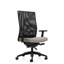 Weev - Task Chair with Mesh Back - task chair - mesh back office chair - lumbar support for office chair - High Back Synchro-Tilter