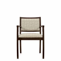 Armchair with Upholstered Back Model Thumbnail
