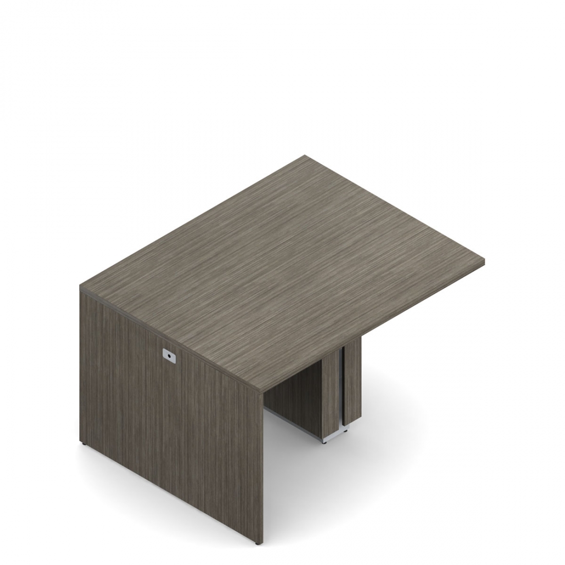Table multimédia avec îlot rectangulaire, 36,5 po H x 72 po L x 48 po P