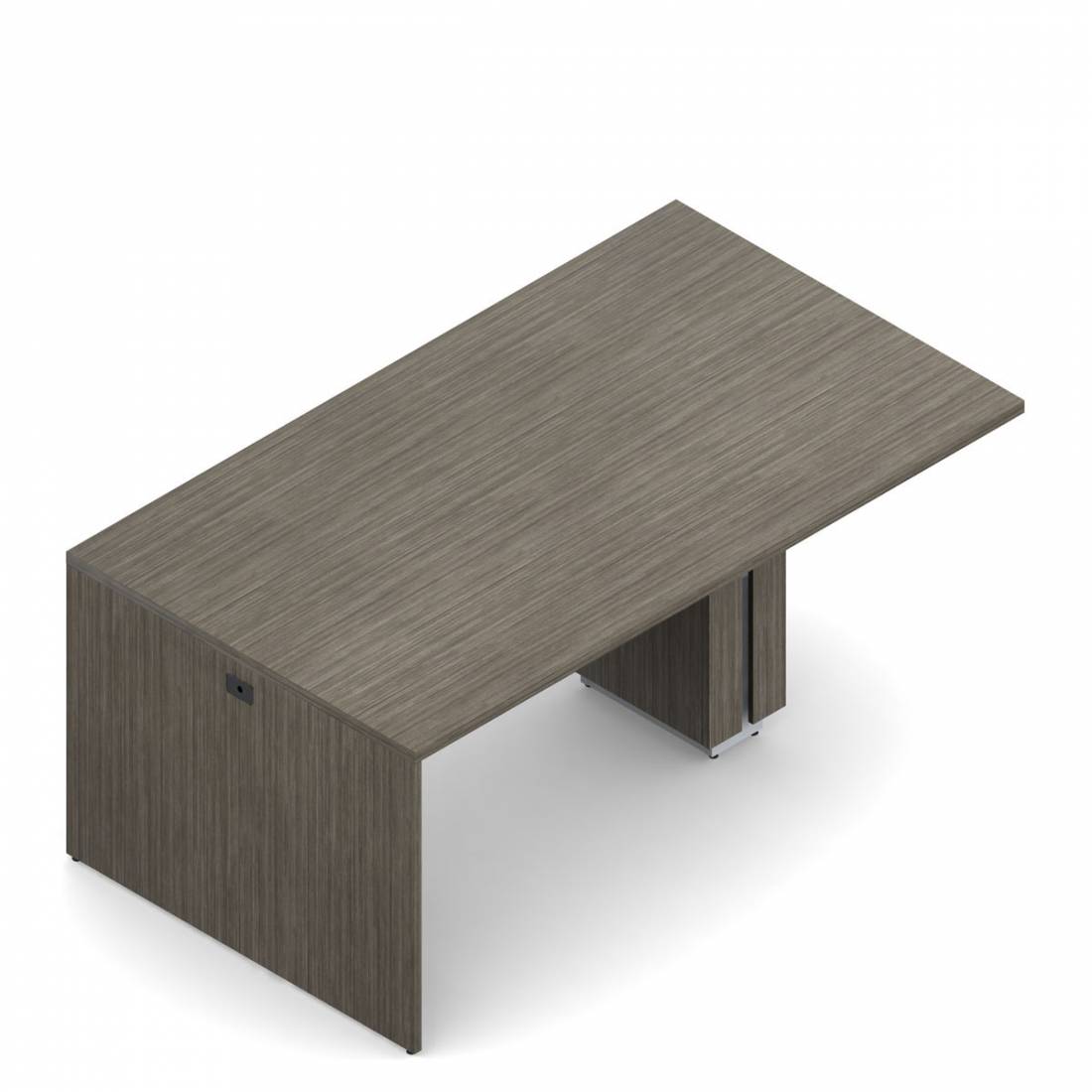 Table multimédia avec îlot rectangulaire,36,5 po H x 96 po L x 48 po P