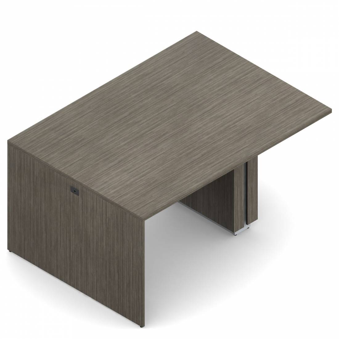 Table multimédia avec îlot rectangulaire, 42,5 po H x 84 po L x 60 po P