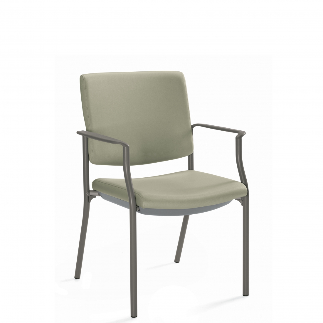 Armchair, Rectangular Back, Concealed Attachment