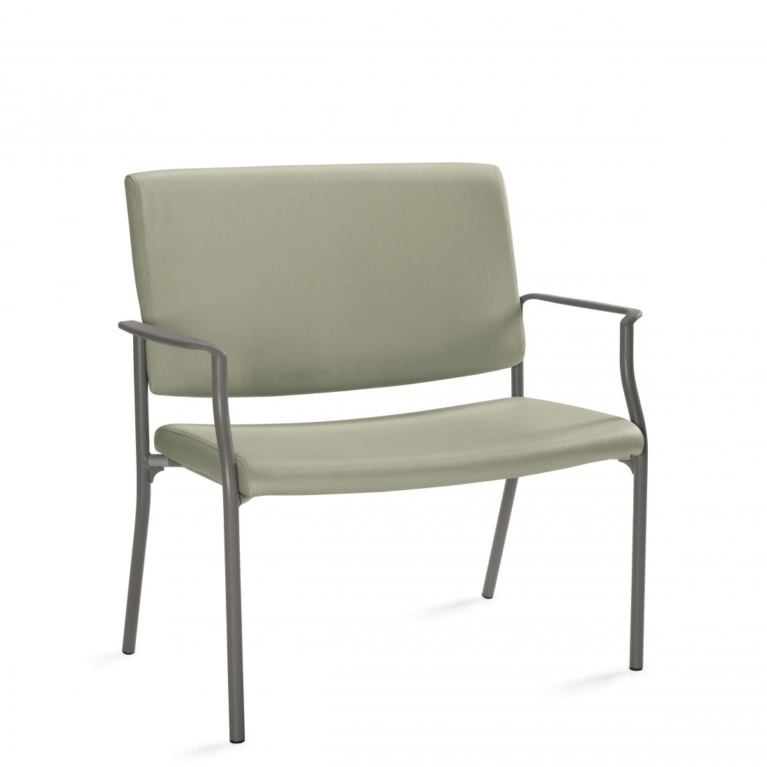 Bariatric Armchair, Rectangular Back, Concealed Attachment