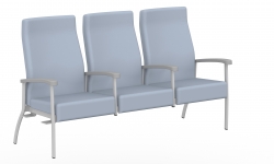 High Back Three Seater, Centre Arms, Right Link Model Thumbnail