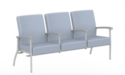 Low Back Three Seater, Centre Arms, Right Link Model Thumbnail