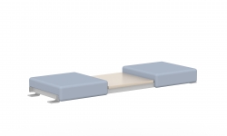 Module de transition pour banc deux places et table centrale Model Thumbnail