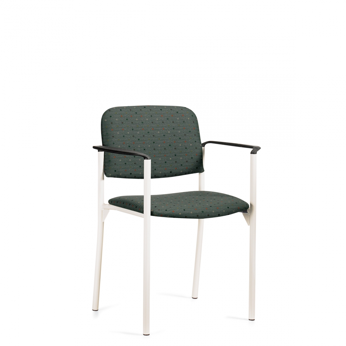 Square Mid Back Stacking Armchair
