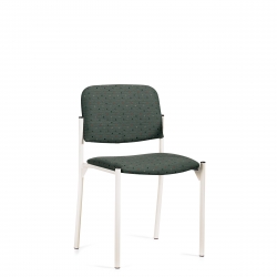 Chaise empilable à dossier moyen carré, sans accoudoirs Model Thumbnail