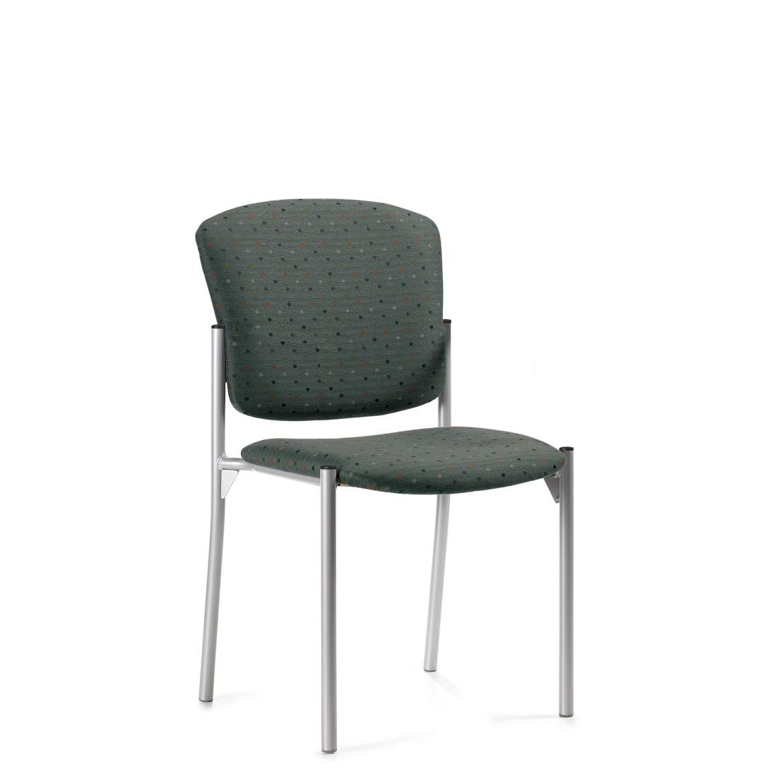 Fan Back Stacking Chair, Armless