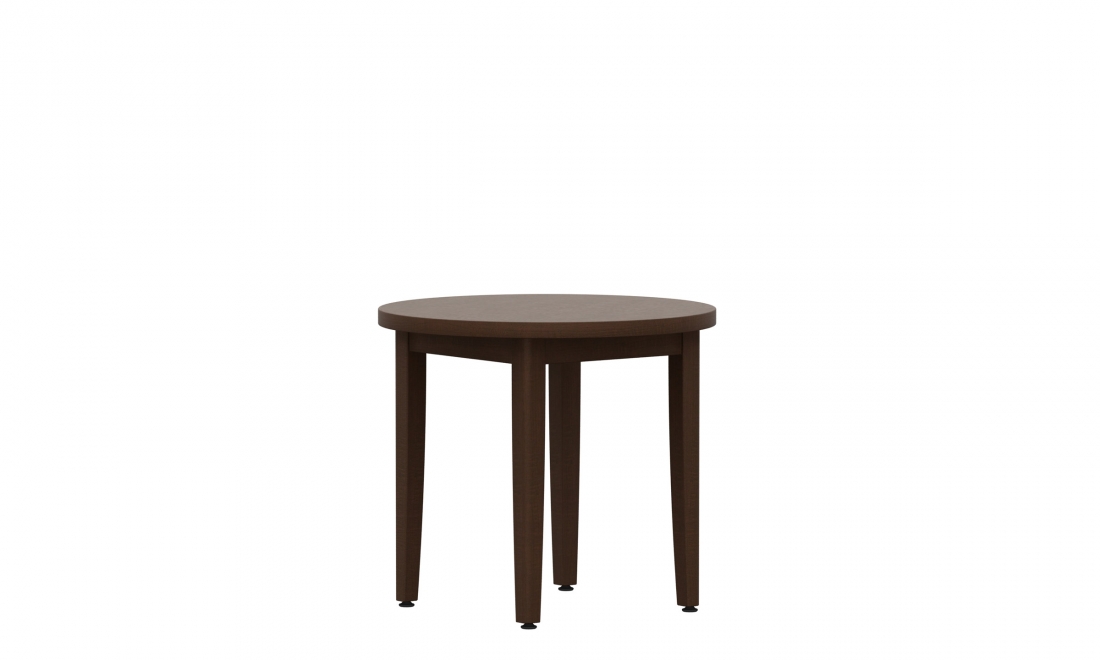 Round Tapered End Table, 24